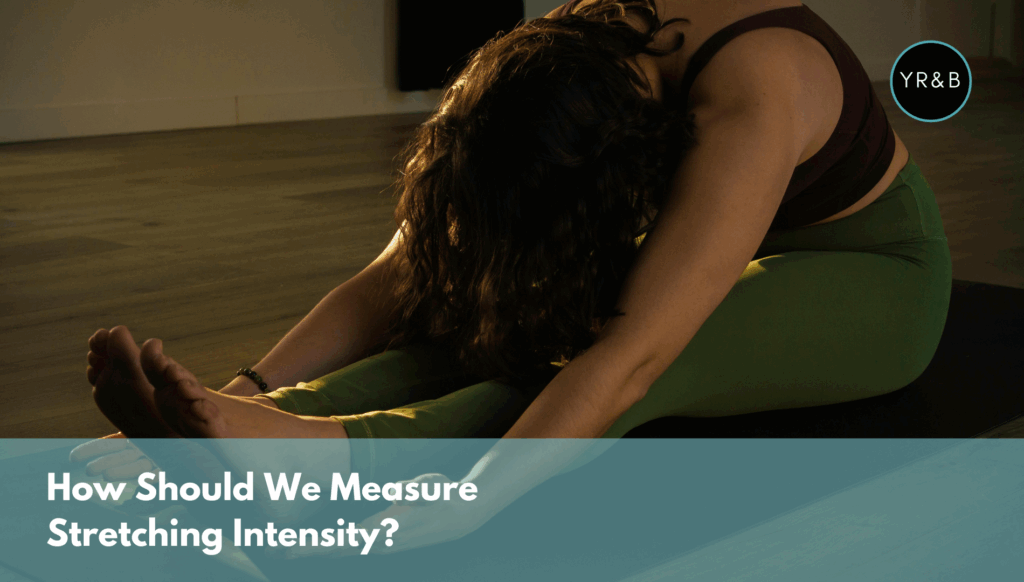 woman in a deep forward bend stretch
